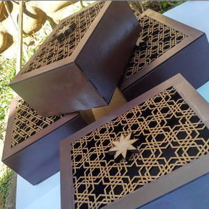 Box with Cutwork - FG Design • Print • Laser