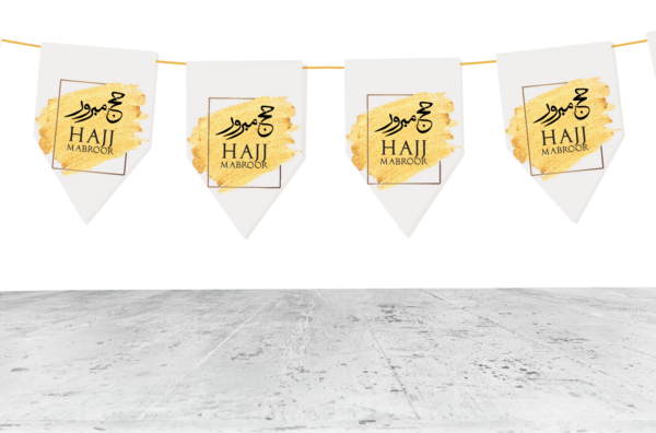 Hajj Mabroor Bunting Printable