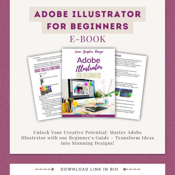 Adobe Illustrator For Beginners Course - Instant Download