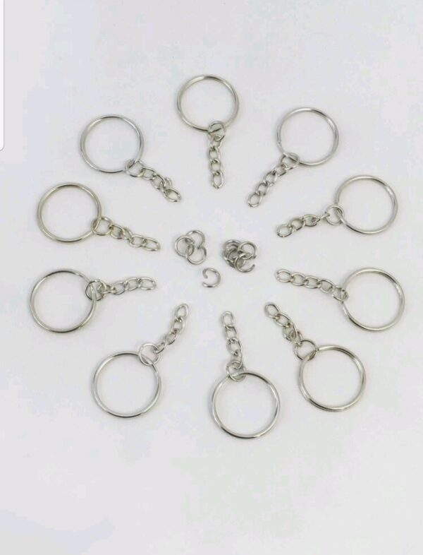 Split Keyring With Chain (10)