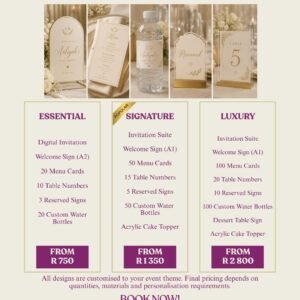 Event Signage Packages
